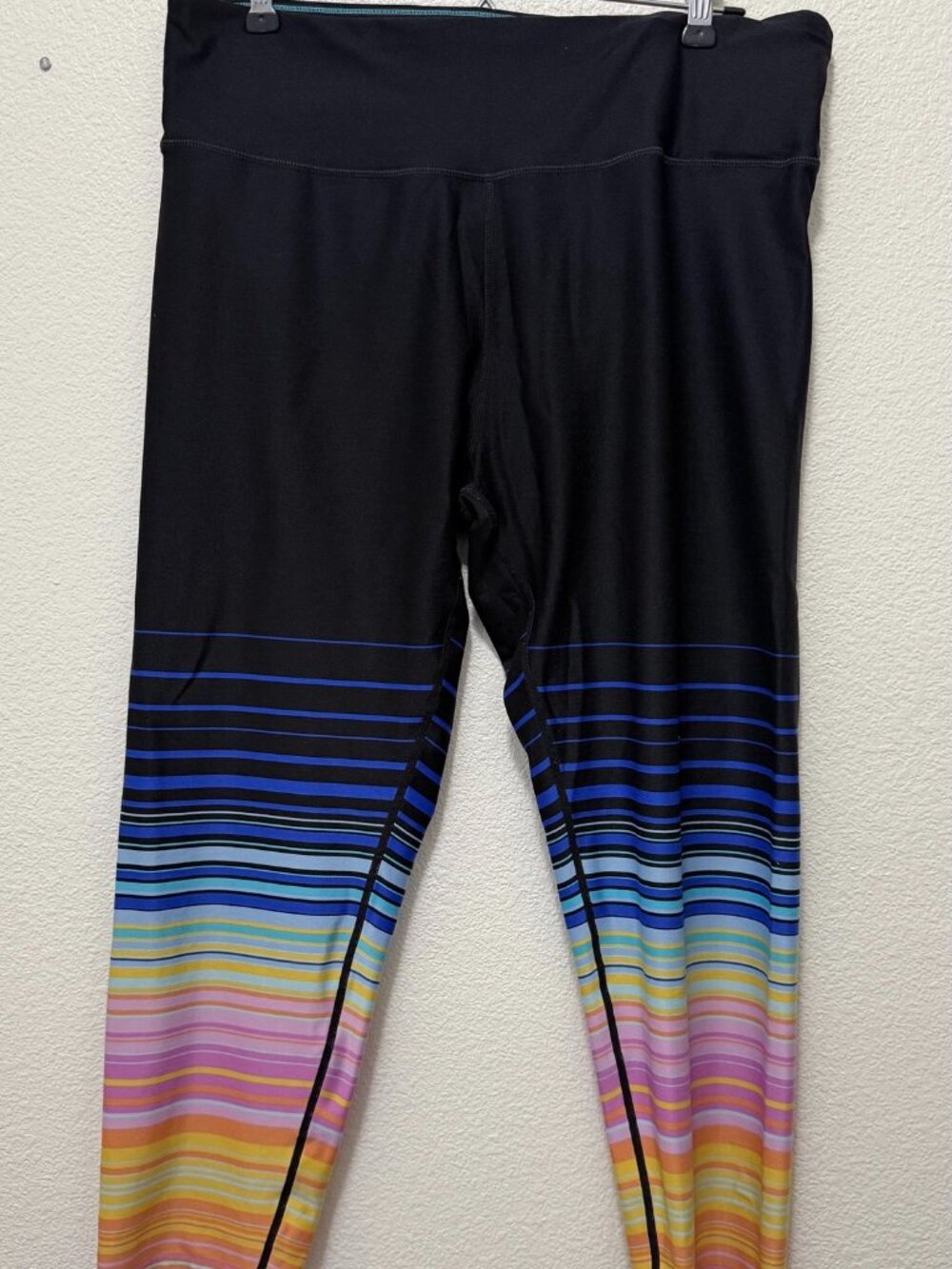 Calvin Klein performance ankle length leggings, black, multi color, XXL